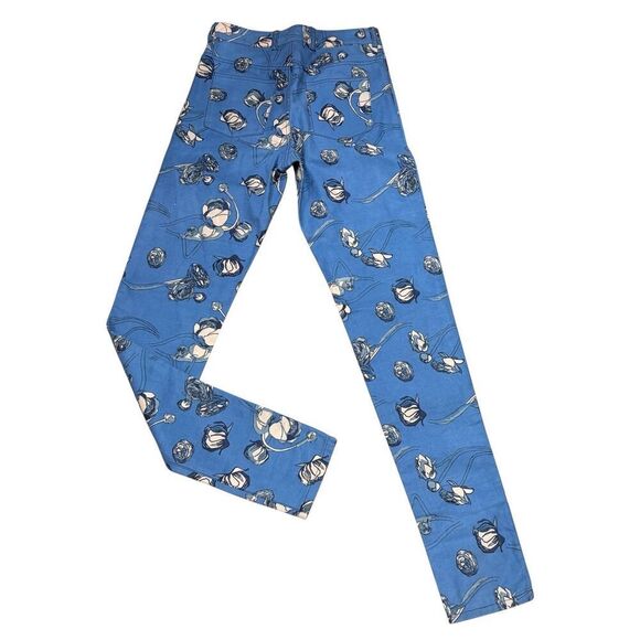Rachel Comey Printed Pant in Blue NWT Size 4 - Picture 2 of 4